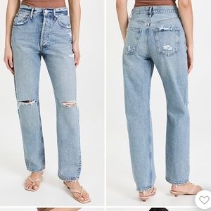 AGOLDE 90's Mid Rise Loose Fit Jeans  - Worn Once